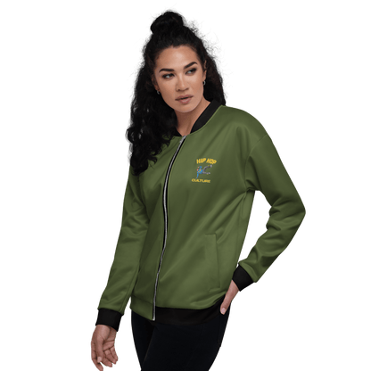 Representing Hip Hop Unisex Bomber Jacket - Chinchilla Choons