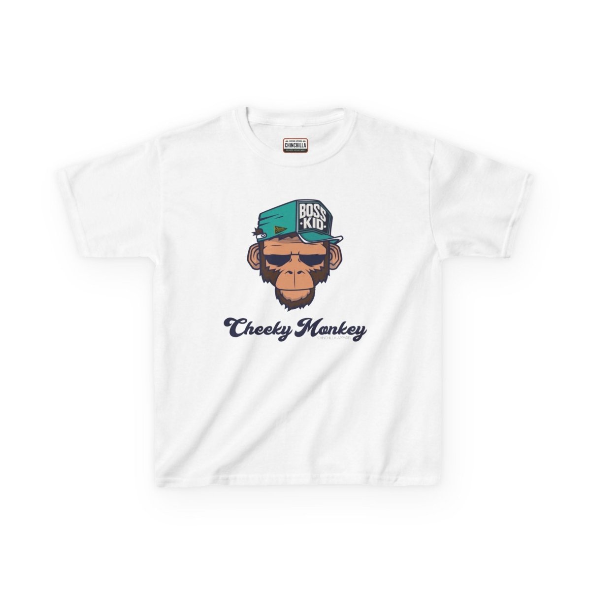 Cheeky Monkey Unisex Kids Tee - Chinchilla Choons