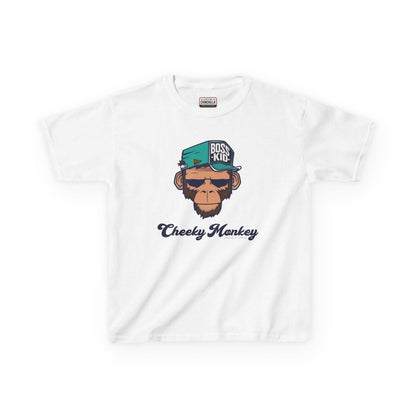 Cheeky Monkey Unisex Kids Tee - Chinchilla Choons