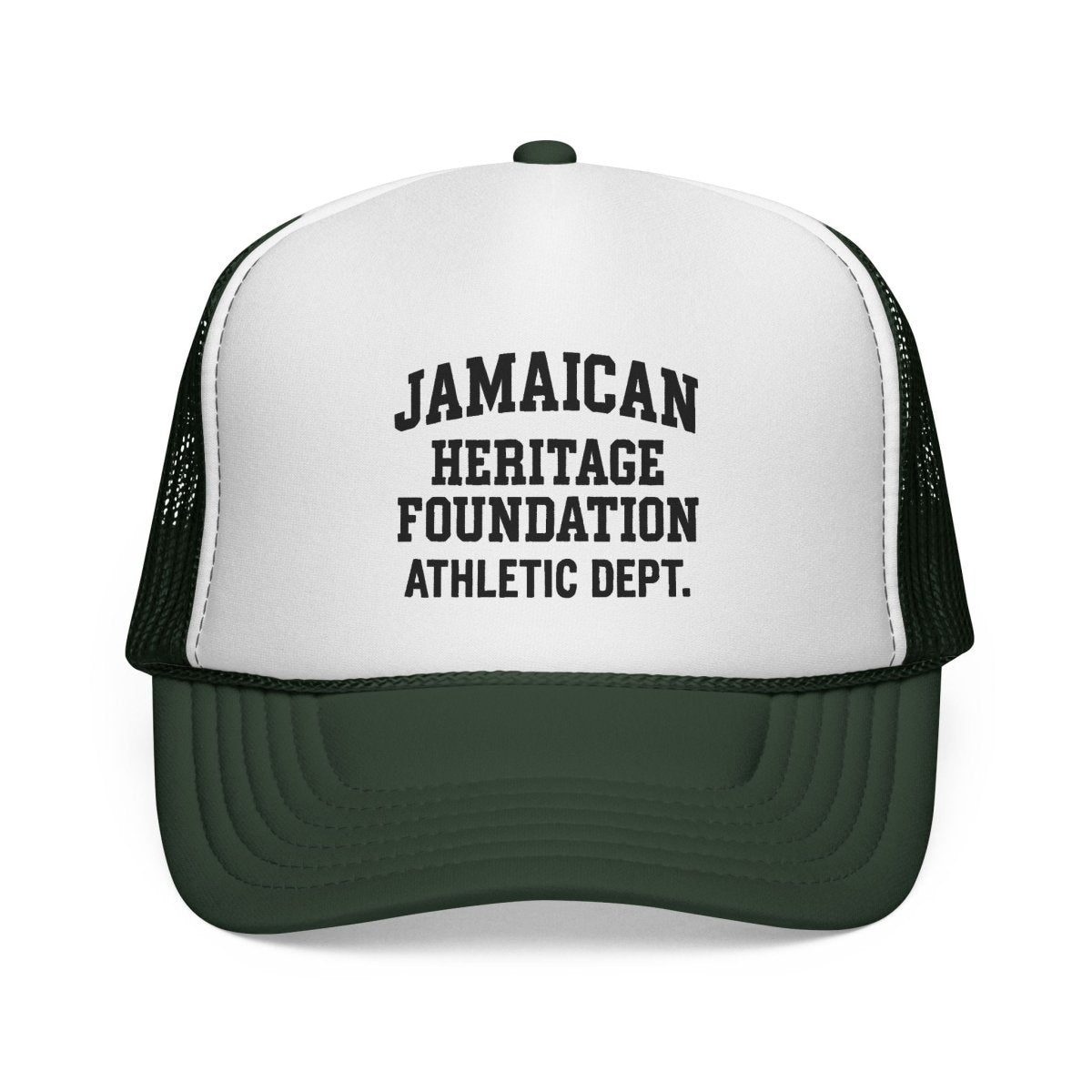 Jamaican Heritage Foundation Athletic Dept. Trucker Cap - Chinchilla Choons