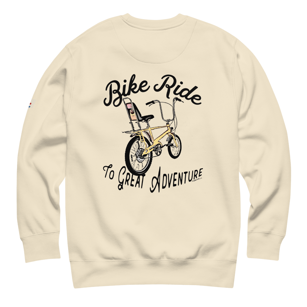 Chopper '75' Unisex Premium Sweatshirt (light Colours) - Chinchilla Choons