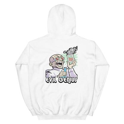 Evil Genius Unisex Hoodies - Chinchilla Choons