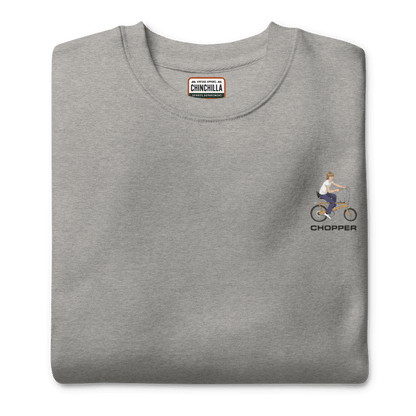 Chopper '75' Unisex Premium Sweatshirt (light Colours) - Chinchilla Choons
