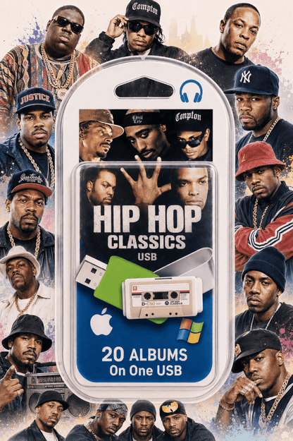 Classic Hip Hop USB - Chinchilla Choons