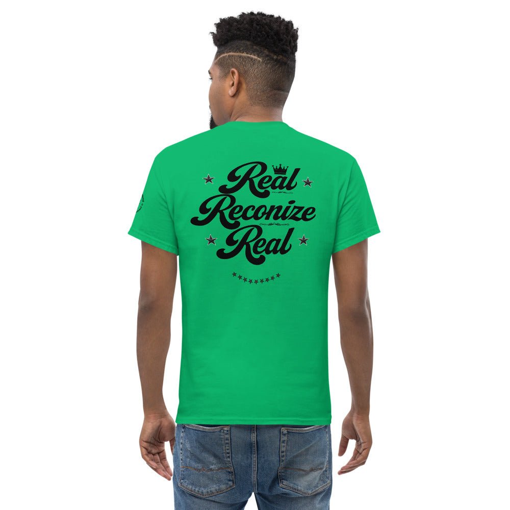 Real Reconize Real Unisex Classic Tee (Light Colours) - Chinchilla Choons