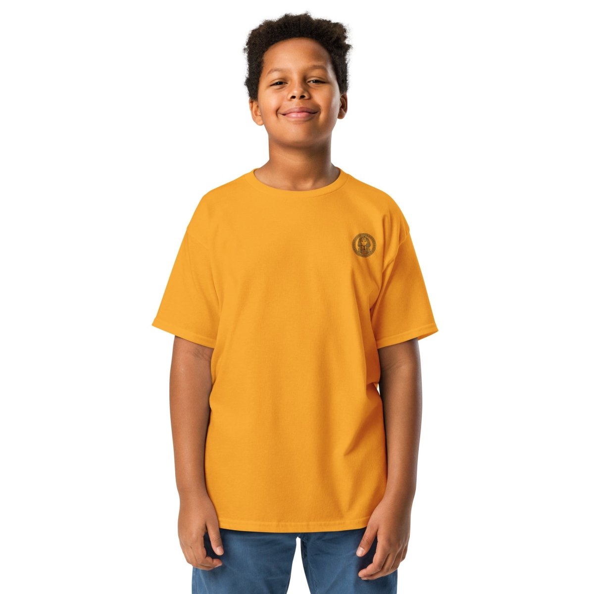 Children Of Kemet Youth Classic Tee (Yellow & Pink) - Chinchilla Choons