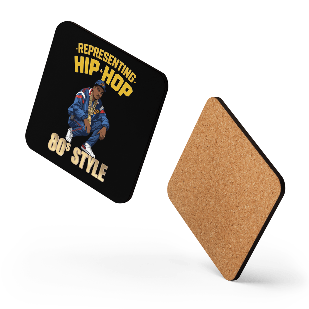 Representing Hip Hop Cork - Back Coaster - Chinchilla Choons