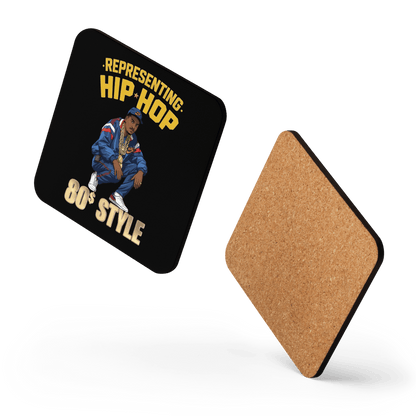 Representing Hip Hop Cork - Back Coaster - Chinchilla Choons