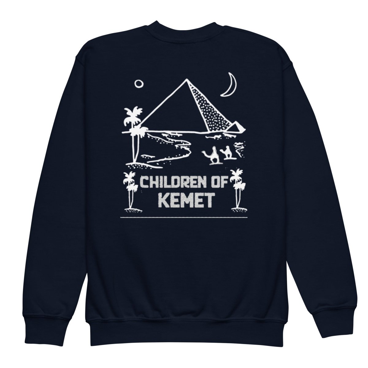Children Of Kemet Youth Crewneck Sweatshirt - Chinchilla Choons