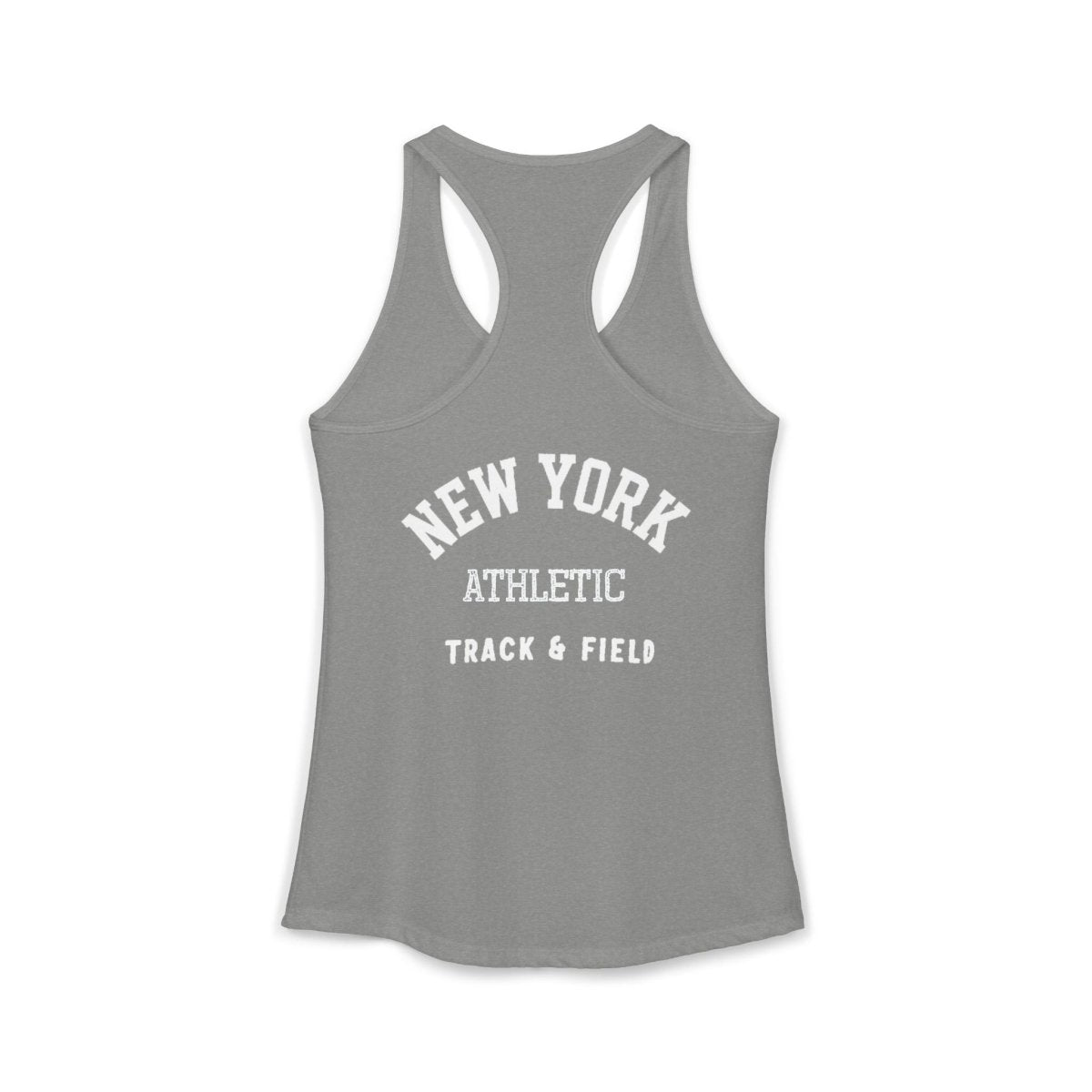 New York Varsity Women's Ideal Racerback Tank Top - Chinchilla Choons