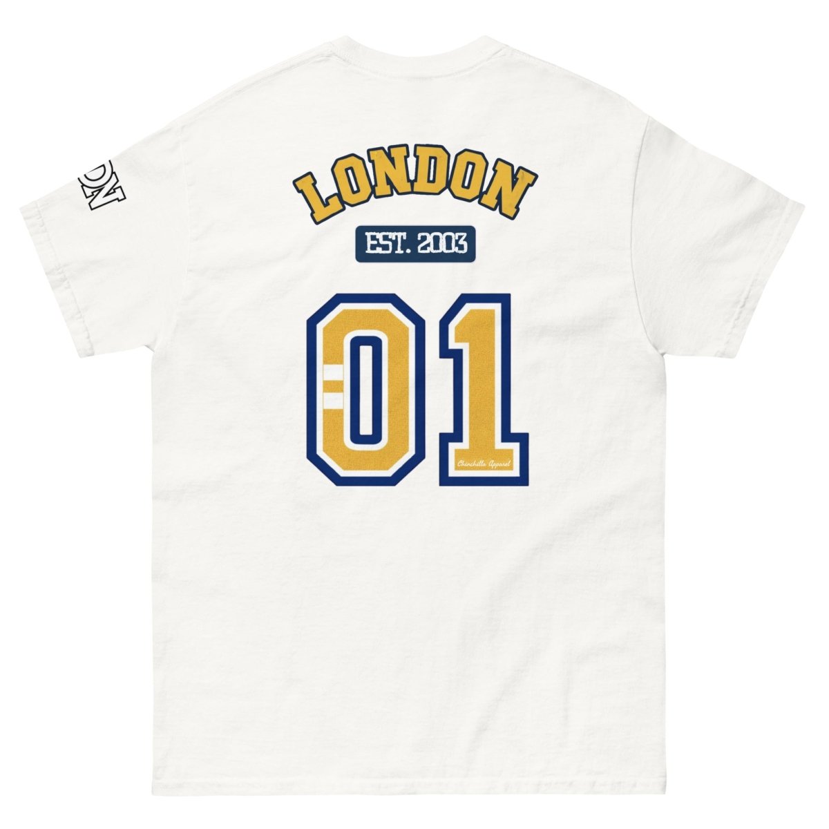 London Varsity Unisex Classic Tee - Chinchilla Choons