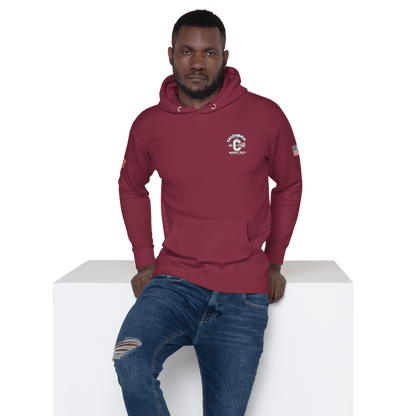 California Varsity Unisex Hoodie - Chinchilla Choons