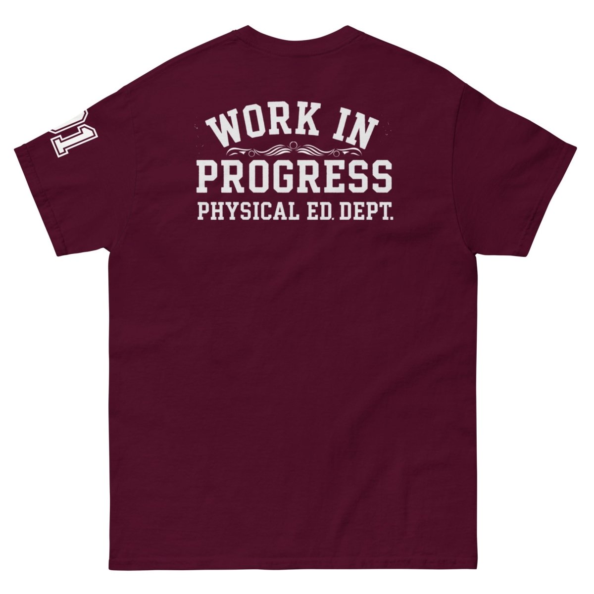 Work In Progress Mens Classic Tee - Chinchilla Choons