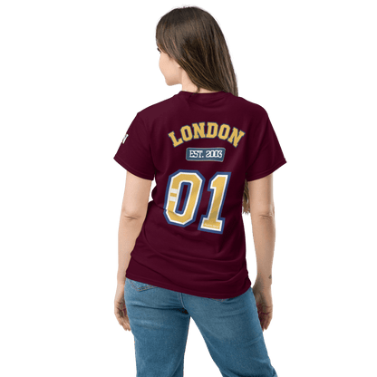 London Varsity Unisex Classic Tee - Chinchilla Choons