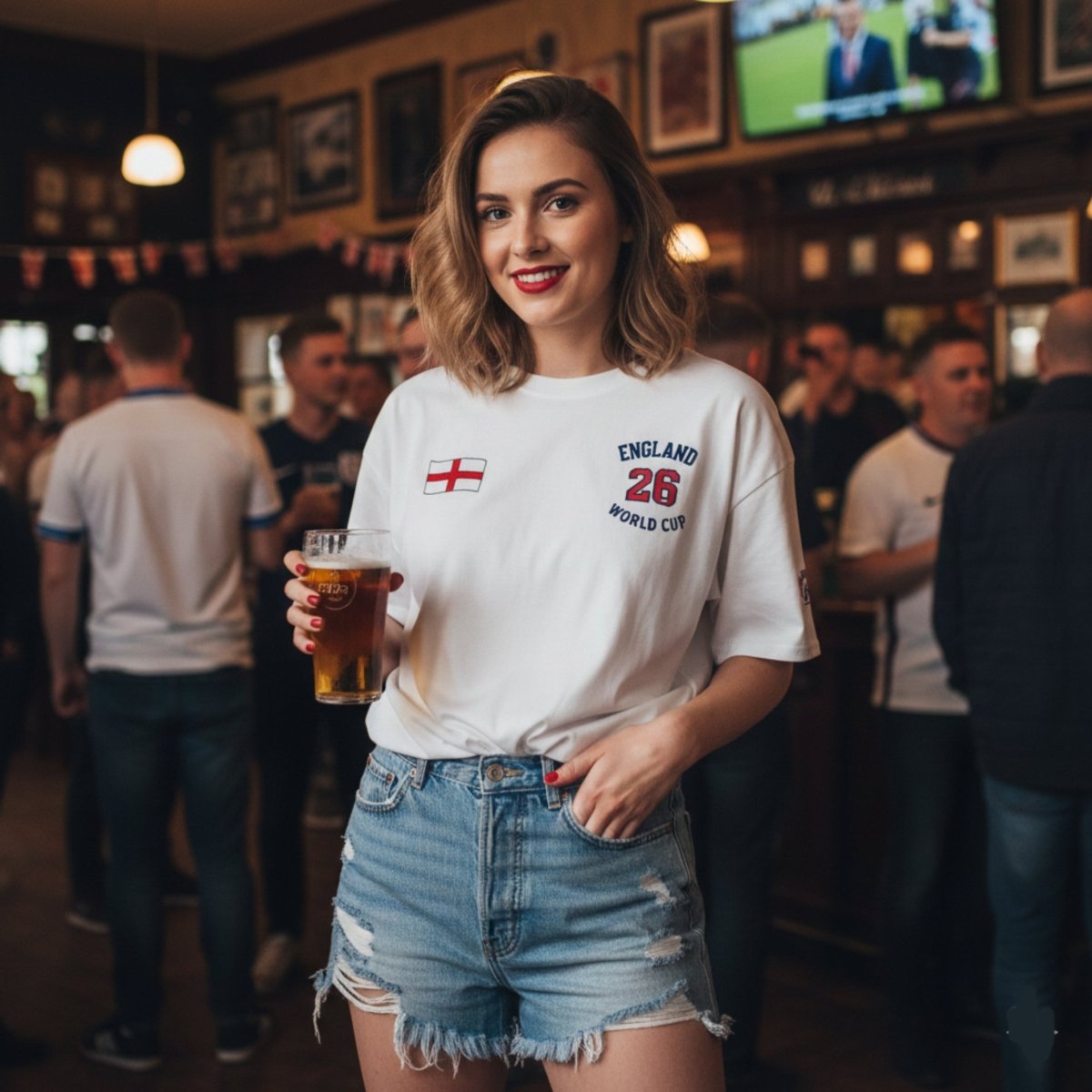 England World Cup 26 Unisex Classic Tee - Chinchilla Choons