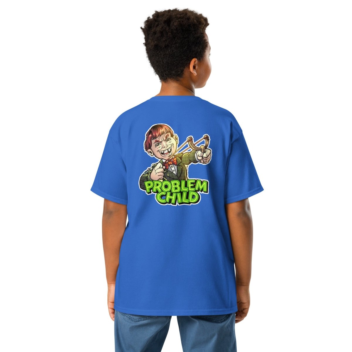 Problem Child Boys Classic Tee - Chinchilla Choons