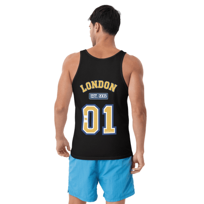 London Varsity Men's Tank Top - Chinchilla Choons