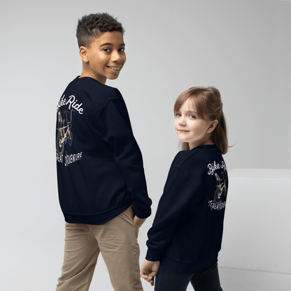 Chopper '75' Youth Crewneck Sweatshirt (Dark Colours) - Chinchilla Choons