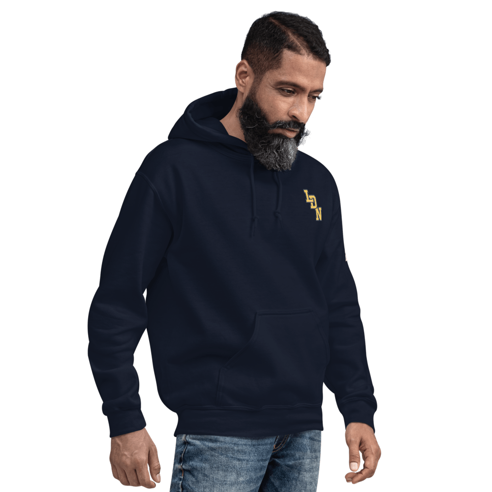 London Varsity Unisex Hoodie - Chinchilla Choons