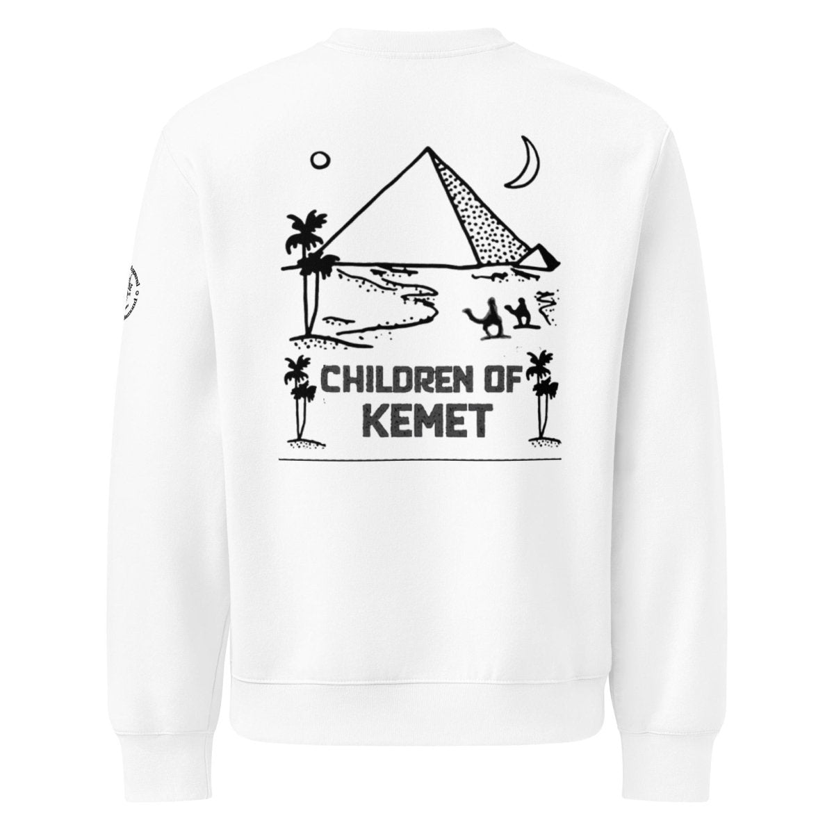 Children Of Kemet Oversized Heavyweight Sweatshirt - Chinchilla Choons