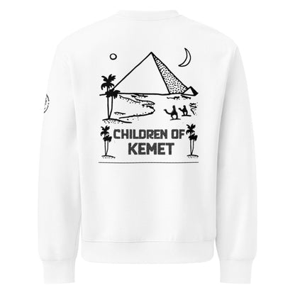 Children Of Kemet Oversized Heavyweight Sweatshirt - Chinchilla Choons