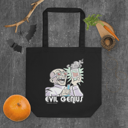 Evil Genius Eco Tote Bag - Chinchilla Choons