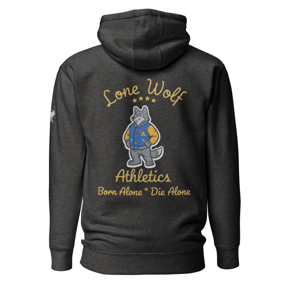 Lone Wolf Unisex Hoodie - Chinchilla Choons