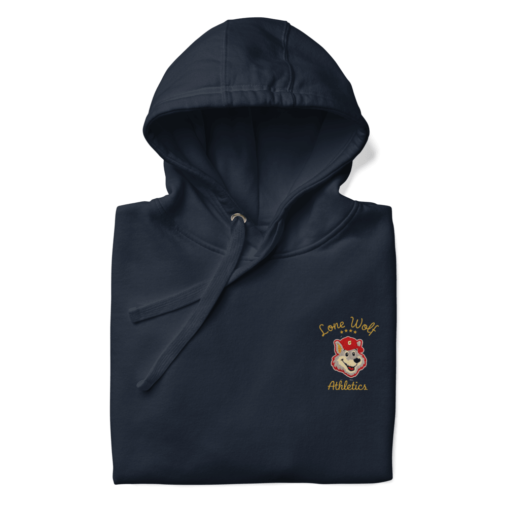Lone Wolf Unisex Hoodie - Chinchilla Choons
