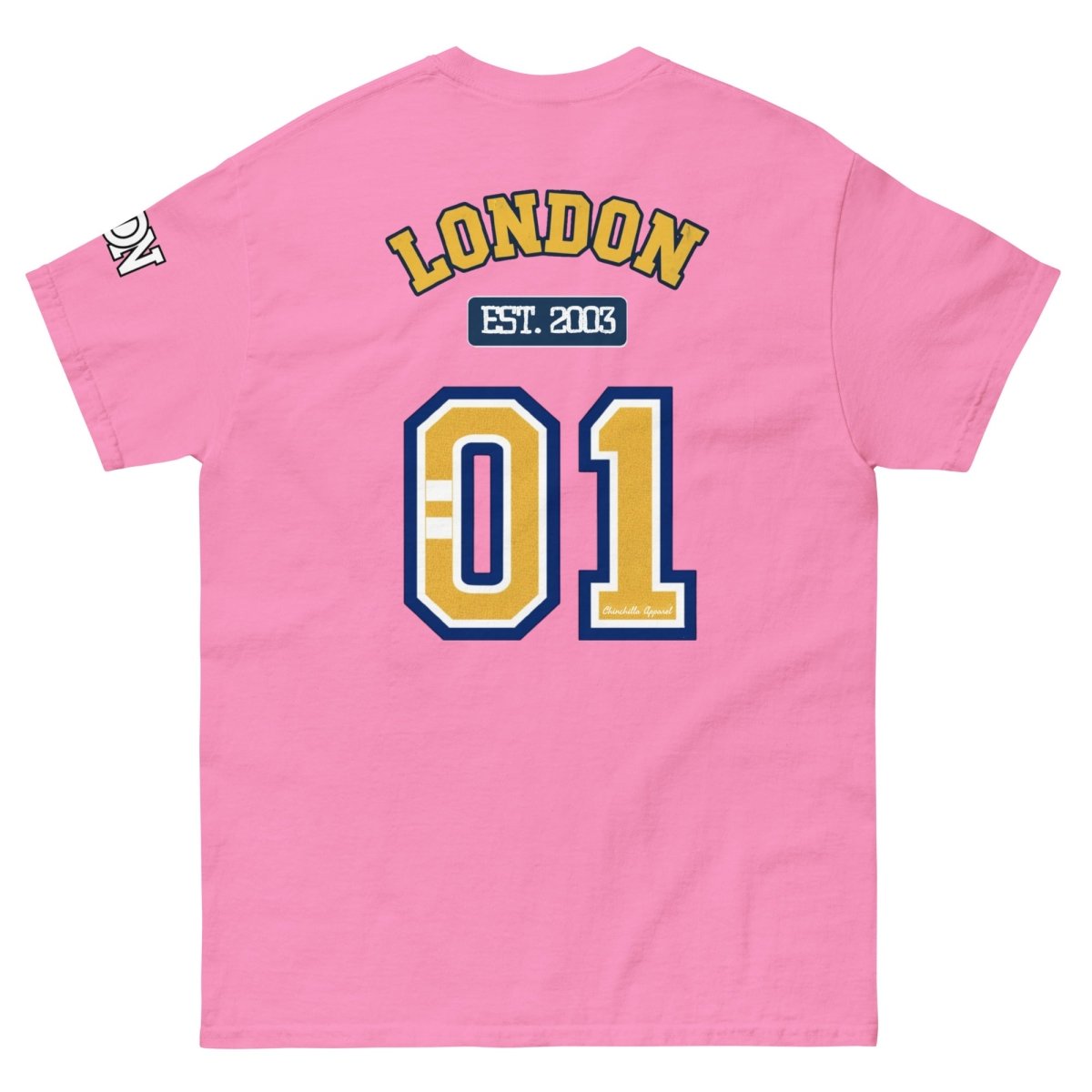 London Varsity Unisex Classic Tee - Chinchilla Choons