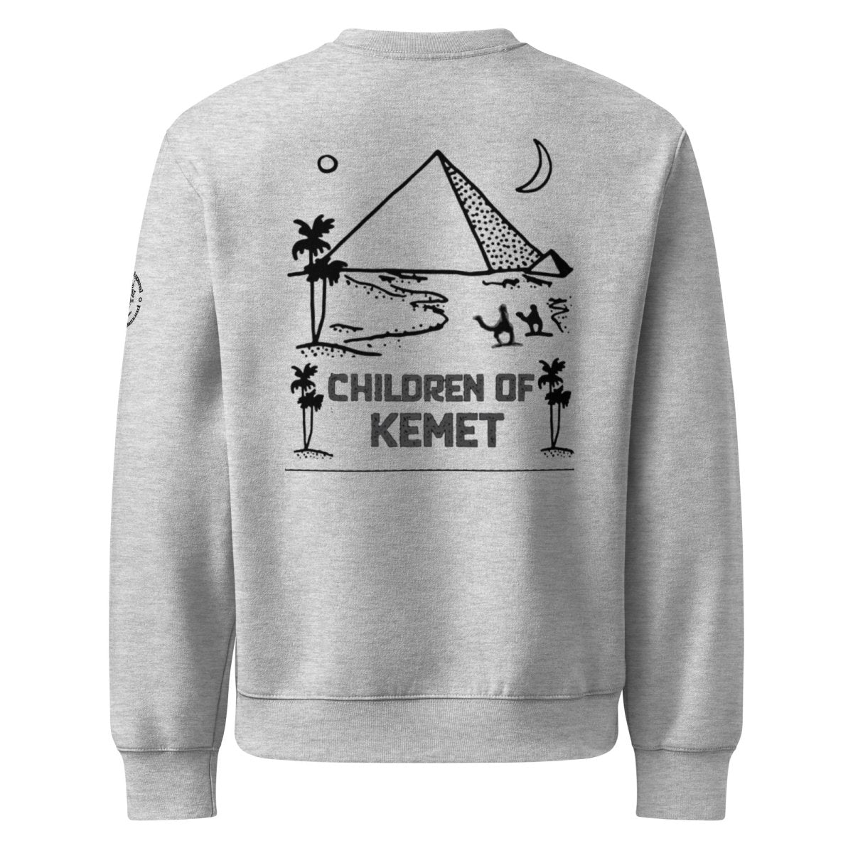 Children Of Kemet Oversized Heavyweight Sweatshirt - Chinchilla Choons