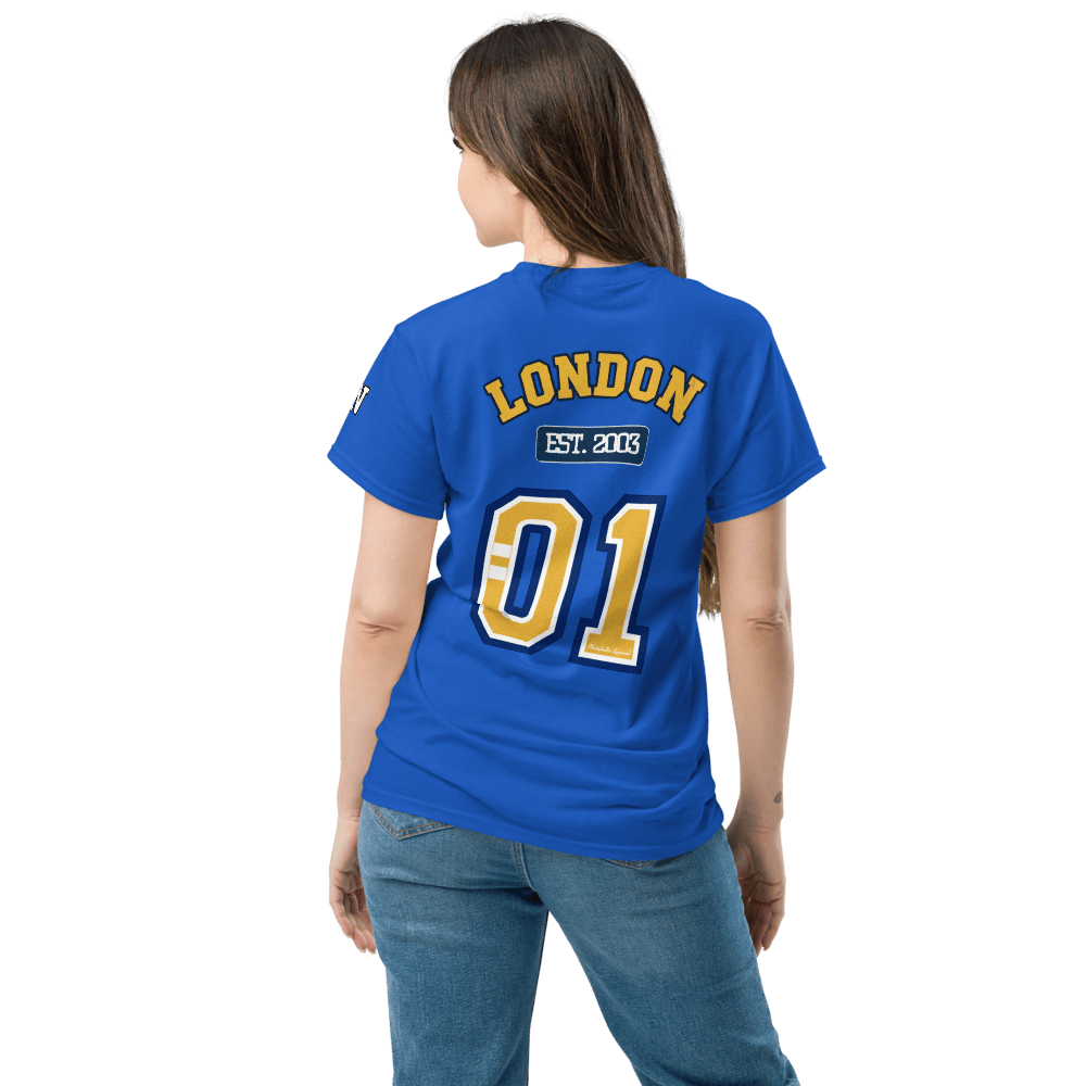 London Varsity Unisex Classic Tee - Chinchilla Choons