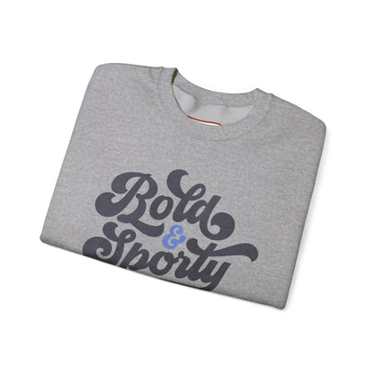 Bold & Sporty Women's Crewneck Sweatshirt - Chinchilla Choons