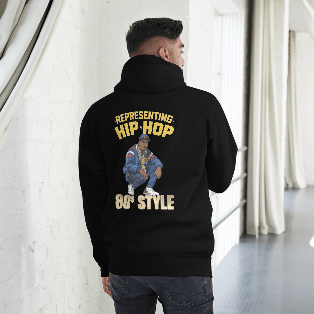 Representing Hip Hop Unisex Hoodie - Chinchilla Choons
