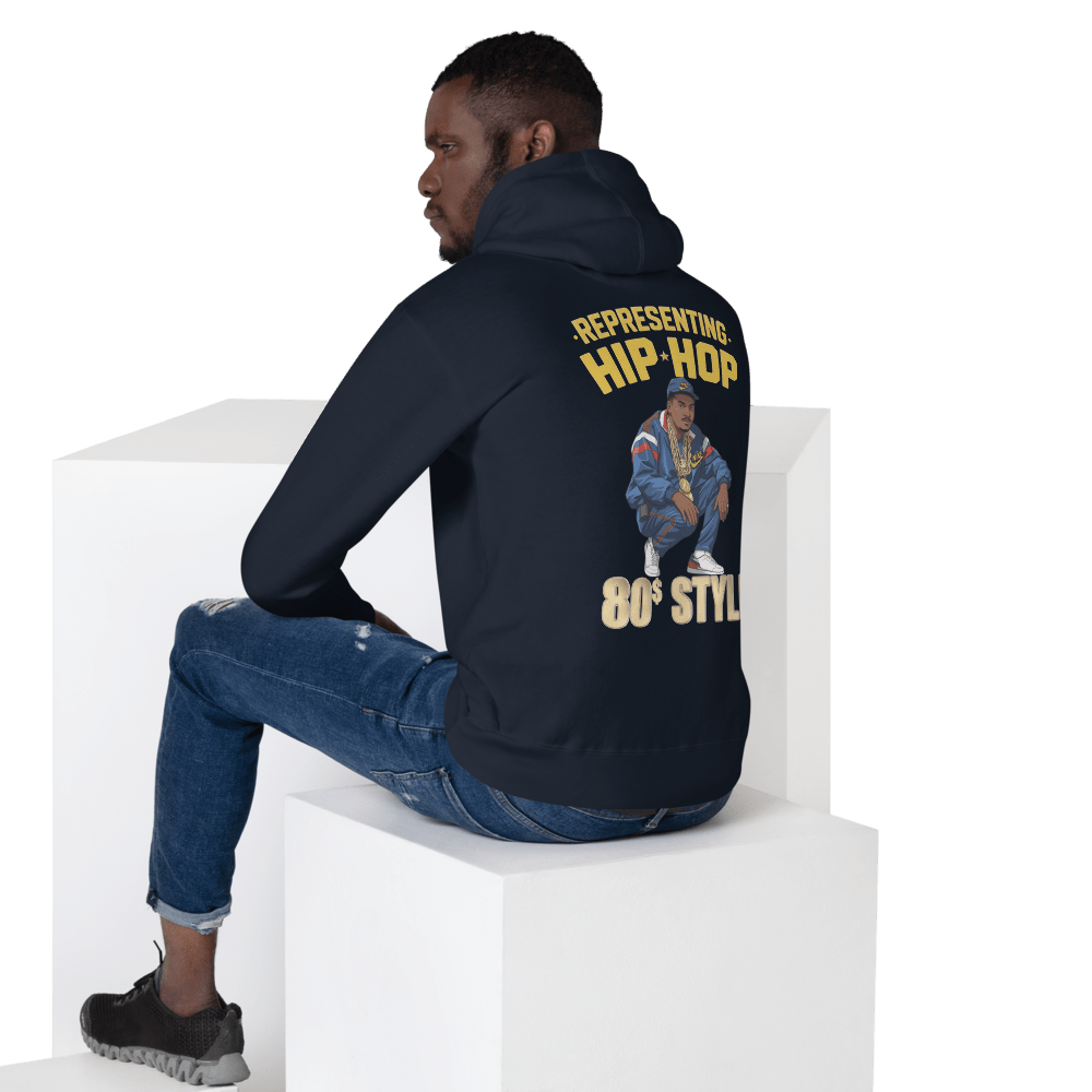Representing Hip Hop Unisex Hoodie - Chinchilla Choons