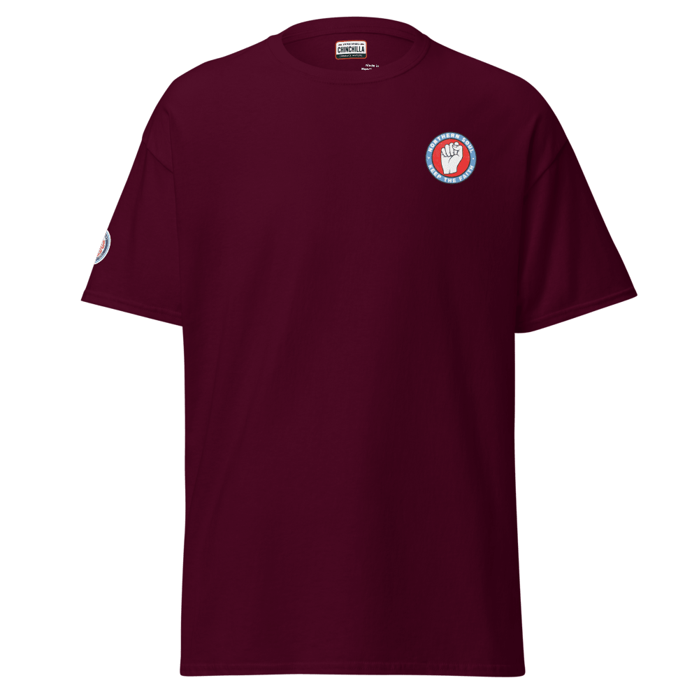 Northern Soul Logo Unisex Classic Tee - Chinchilla Choons
