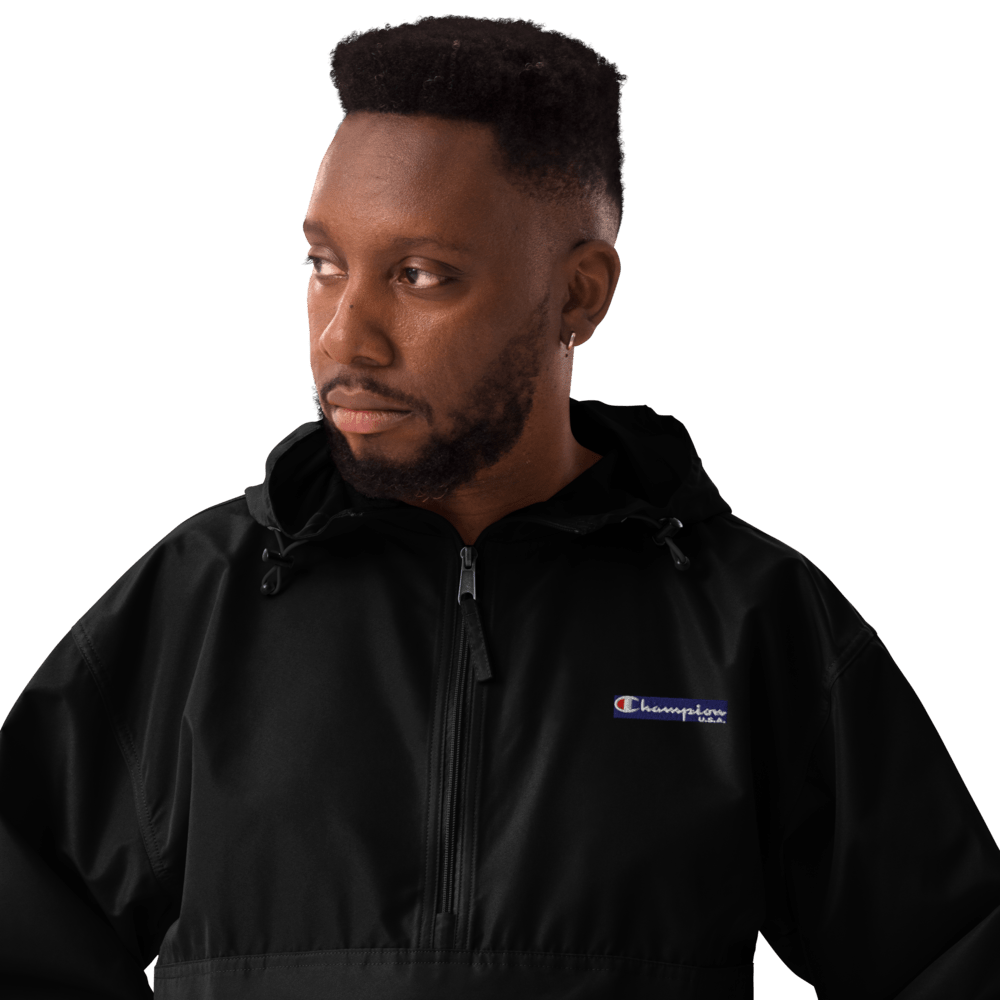 Champion Unisex Packable Anorak Jacket - Chinchilla Choons