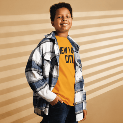 New York City Youth Tee - Chinchilla Choons