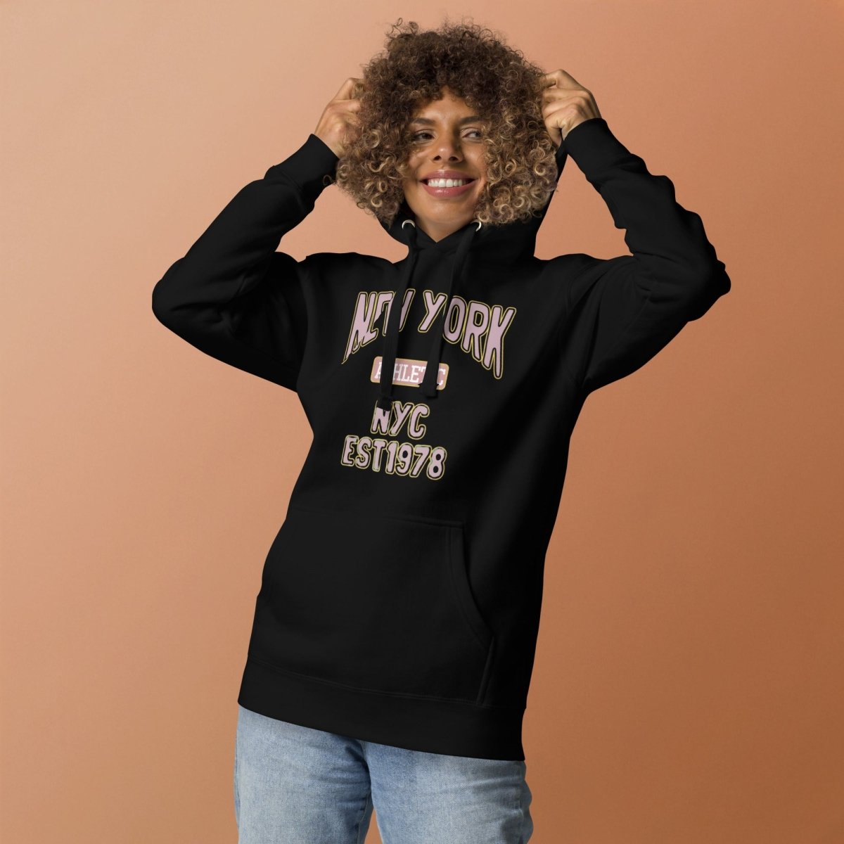 New York Athletic Premium Unisex Hoodie - Chinchilla Choons