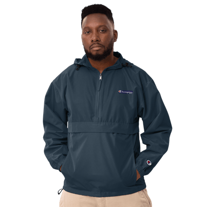 Champion Unisex Packable Anorak Jacket - Chinchilla Choons