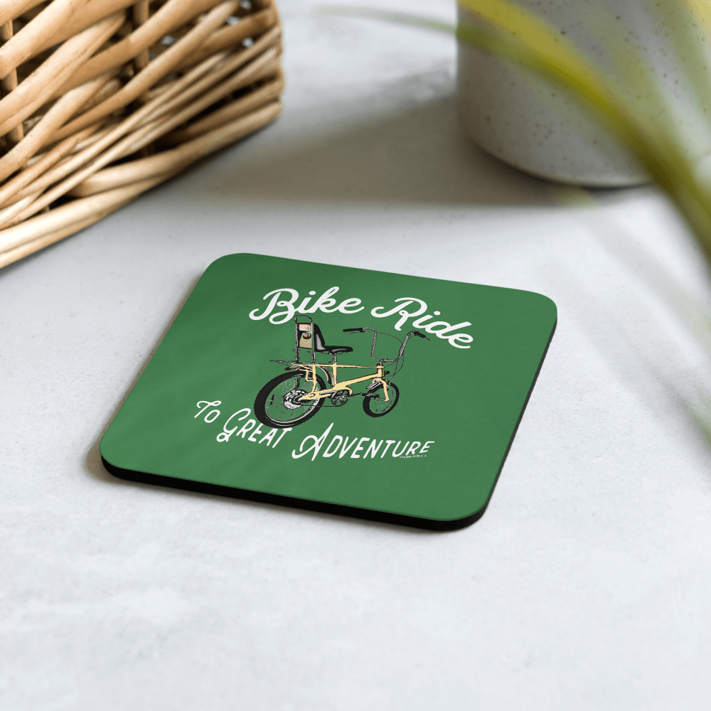 Chopper "75" Cork-Back Coaster - Chinchilla Choons