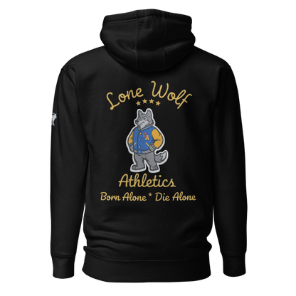 Lone Wolf Unisex Hoodie - Chinchilla Choons