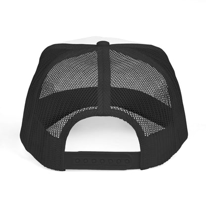 Miami Varsity Trucker Cap — South Florida Retro Mesh Hat - Chinchilla Choons