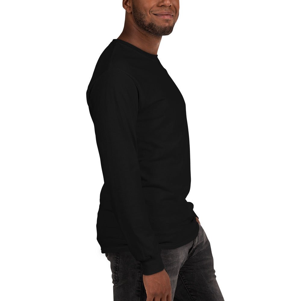 Jamaican Heritage Men’s Long Sleeve Shirt - Chinchilla Choons