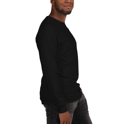 Jamaican Heritage Men’s Long Sleeve Shirt - Chinchilla Choons