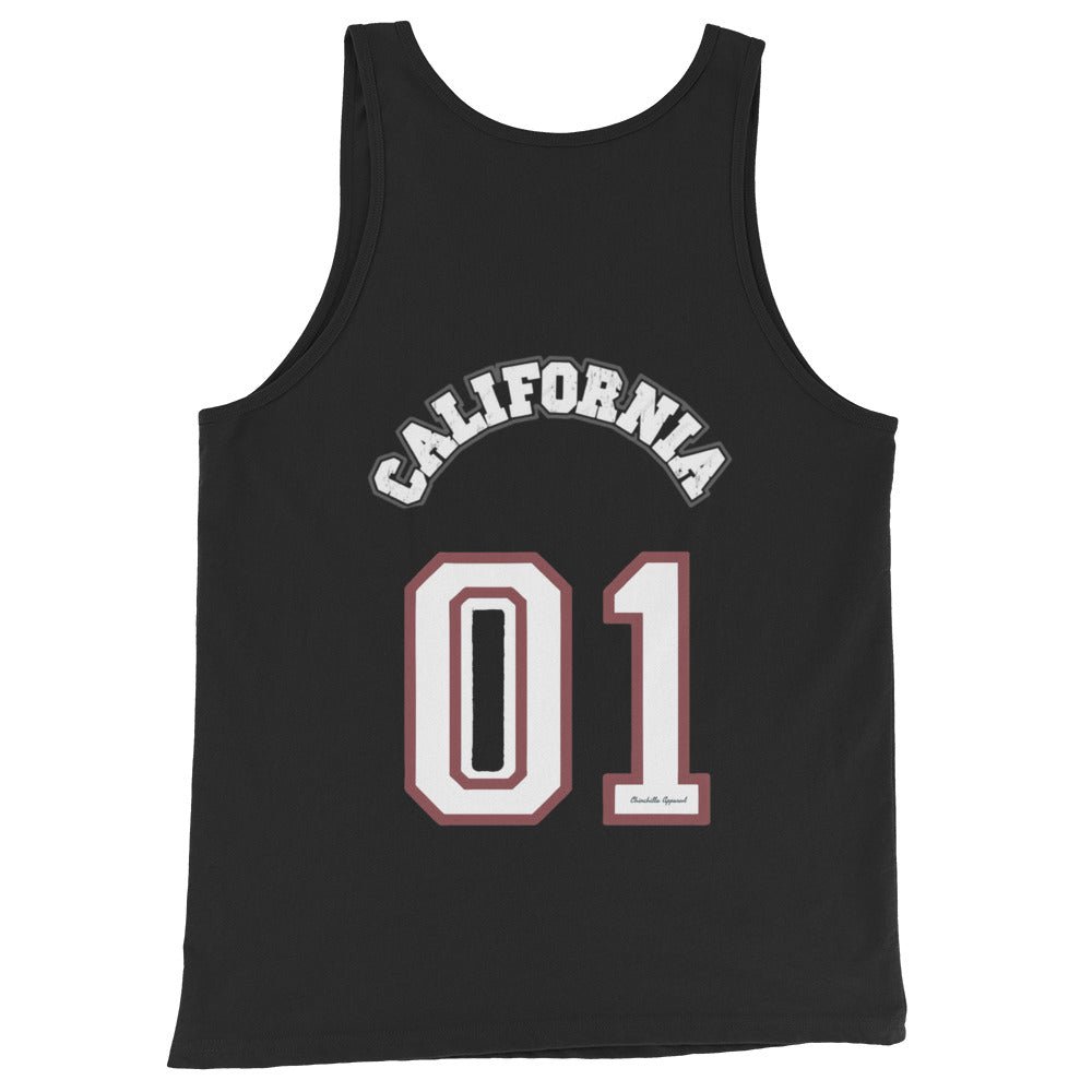 California Varsity Men's Tank Top - Chinchilla Choons