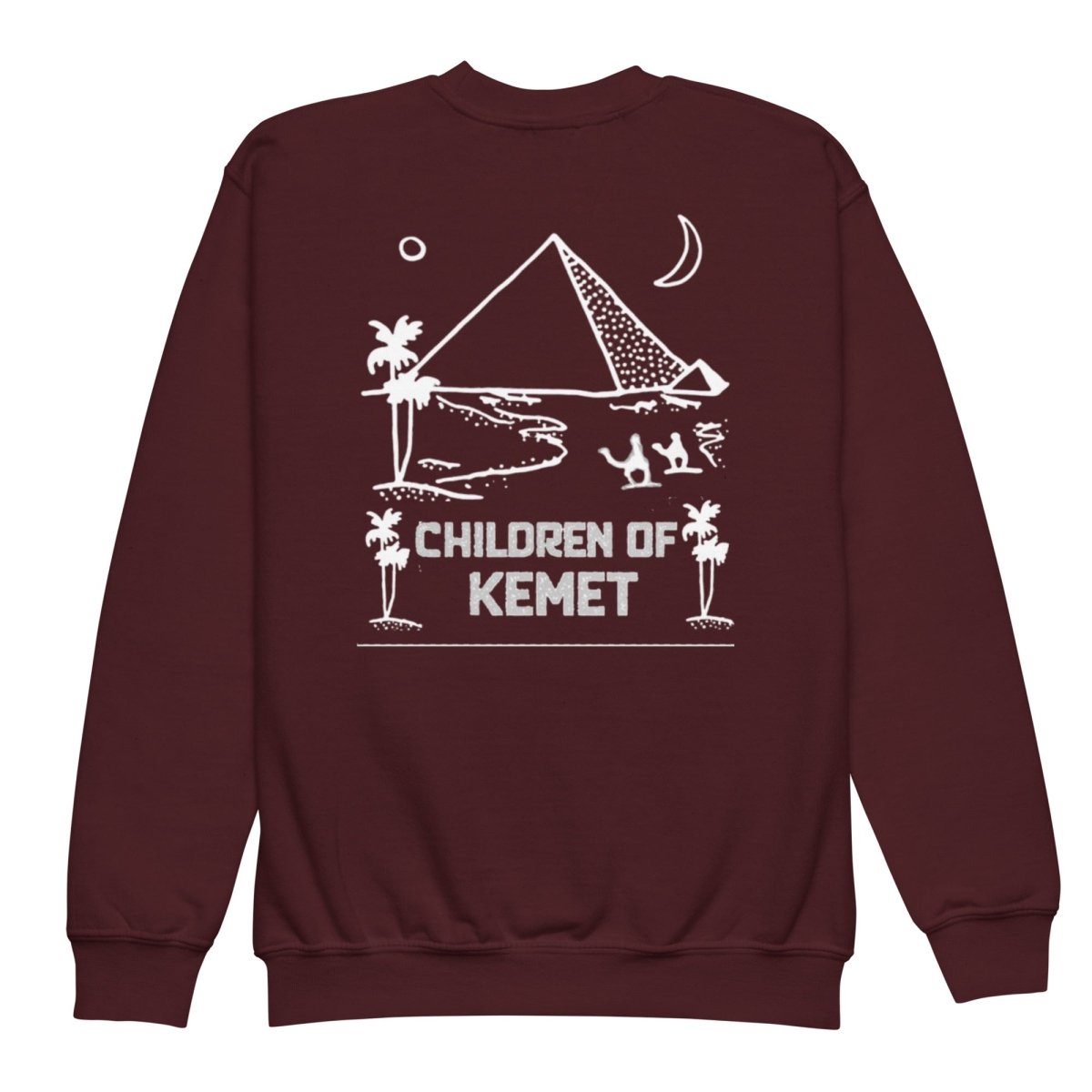Children Of Kemet Youth Crewneck Sweatshirt - Chinchilla Choons