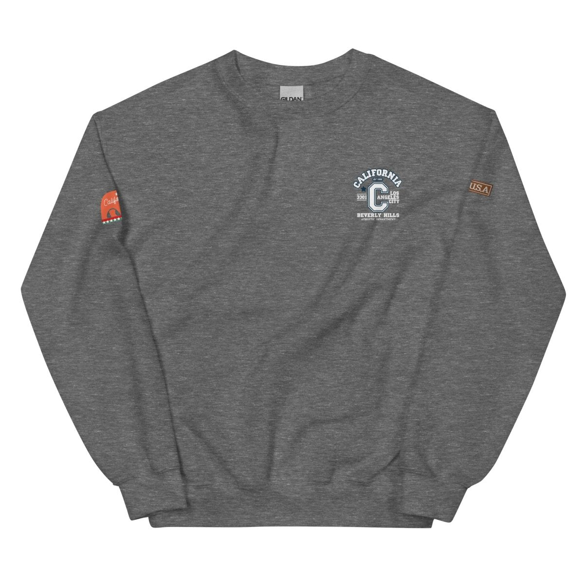 California Varsity Unisex Sweatshirt - Chinchilla Choons