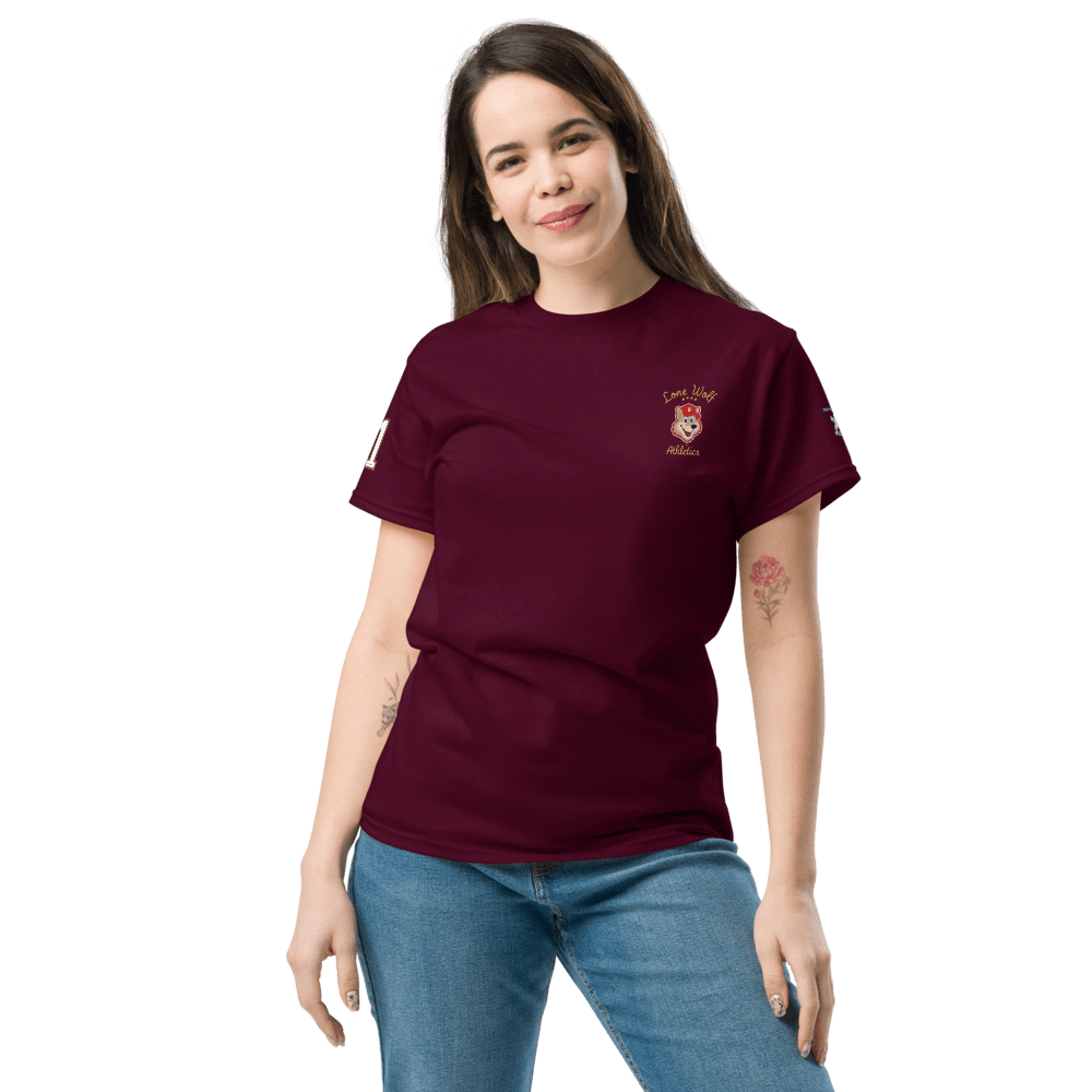 Lone Wolf Unisex Classic Tee - Chinchilla Choons