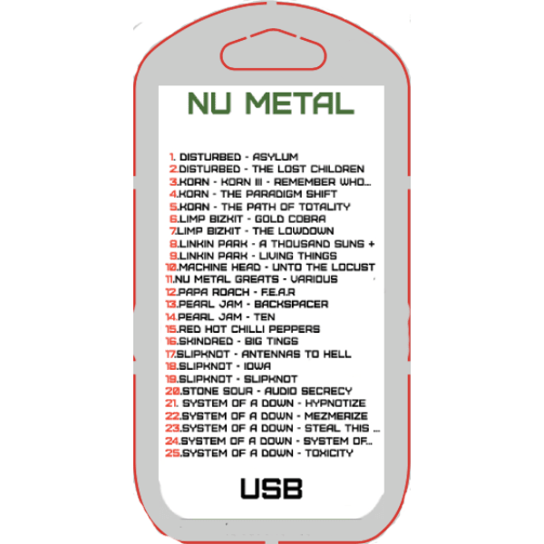 Nu Metal USB - Chinchilla Choons