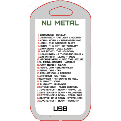 Nu Metal USB - Chinchilla Choons